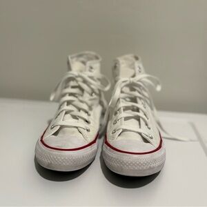 White High-Top Converse